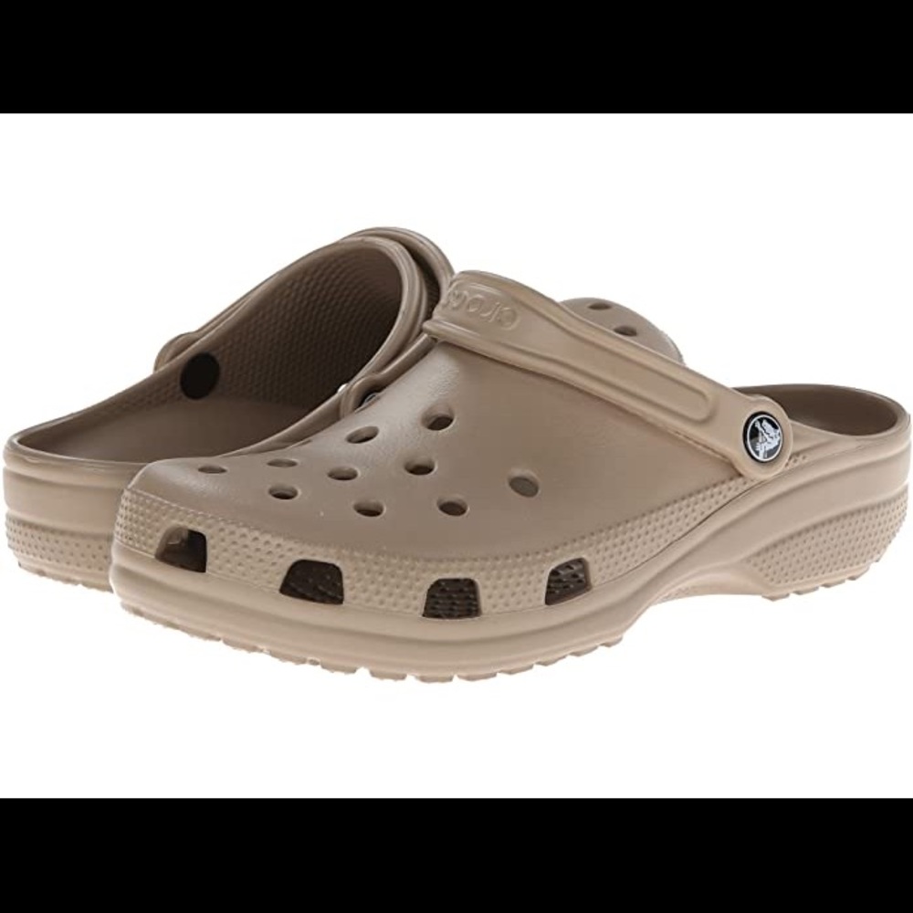Brand new with tags Khaki Crocs Classic Clog